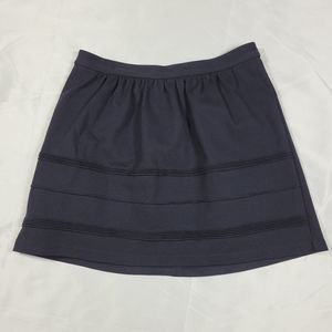 J.Crew womens Size 6 Skirt Dark Navy Blue Stretch
